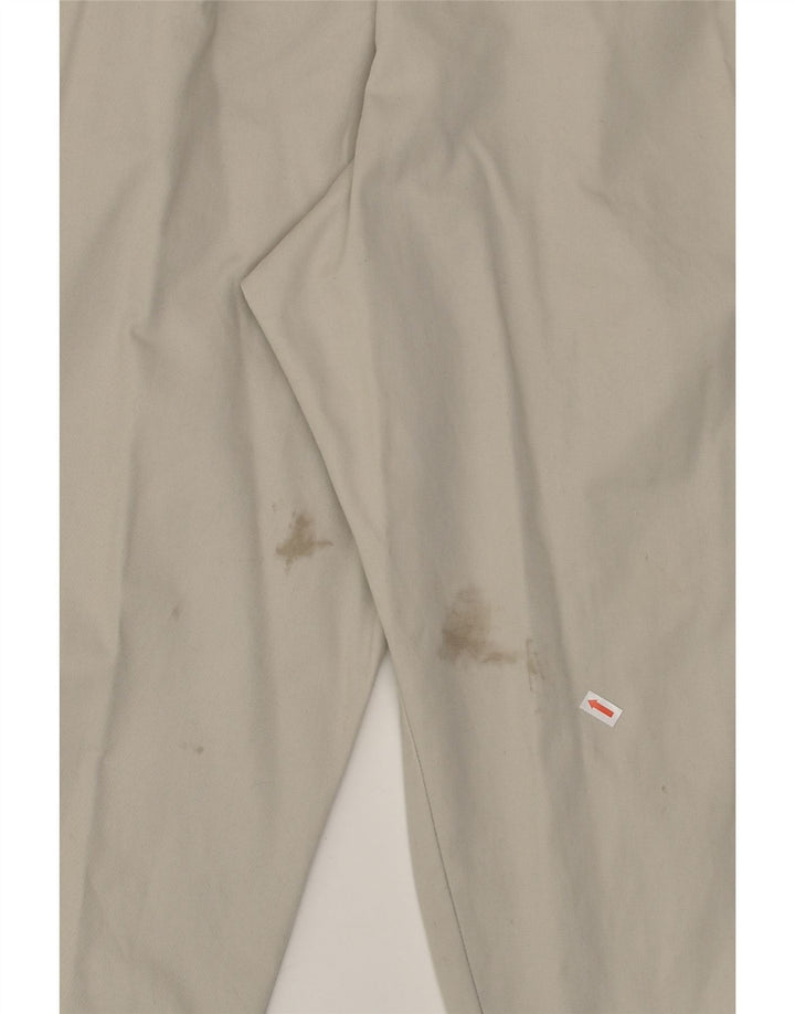 LEE Mens Pegged Chino Trousers US 18 2XL W36 L28 Beige Cotton | Vintage Lee | Thrift | Second-Hand Lee | Used Clothing | Messina Hembry 