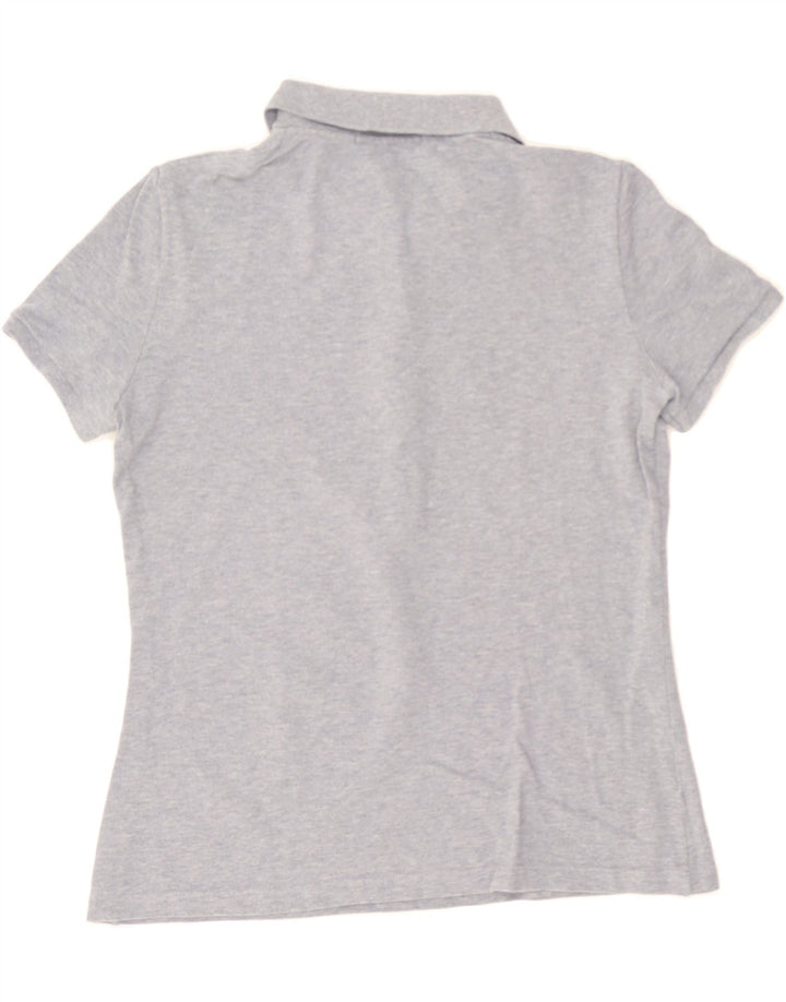 LACOSTE Womens Polo Shirt Size 38 Medium Grey Cotton Vintage Lacoste and Second-Hand Lacoste from Messina Hembry 