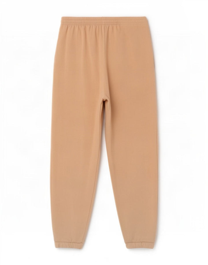 Zara Herre Crop træningsdragt Bukser Joggers Medium Beige