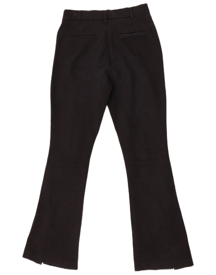Zara Dame Flare Casual Bukser Medium W28 L32 Sort