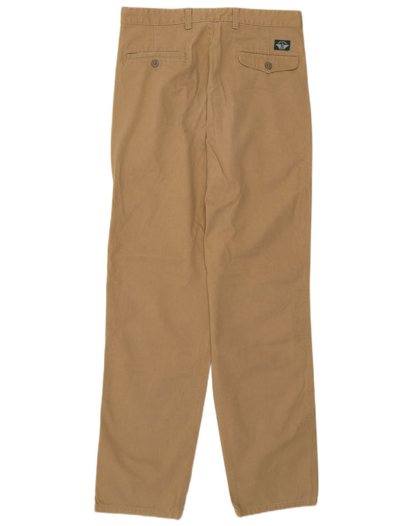 Dockers Herre Pegged Chino Bukser W32 L34 Beige Bomuld Classic
