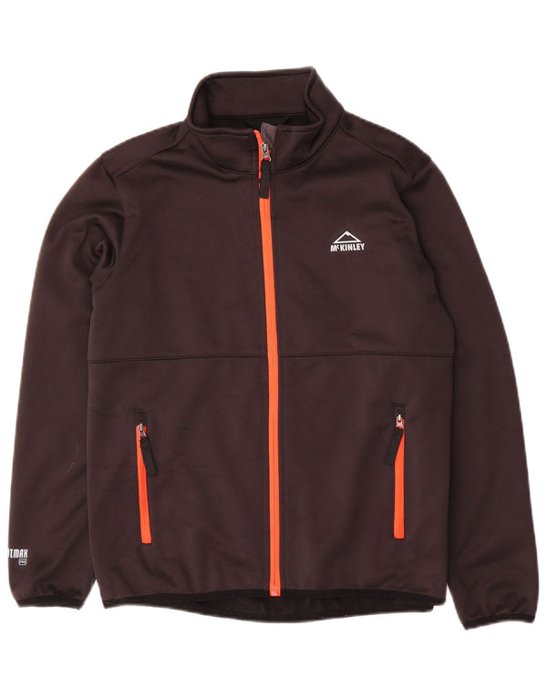 MC Kinley Boys Træningsdragt Topjakke 11-12 År Sort Polyester