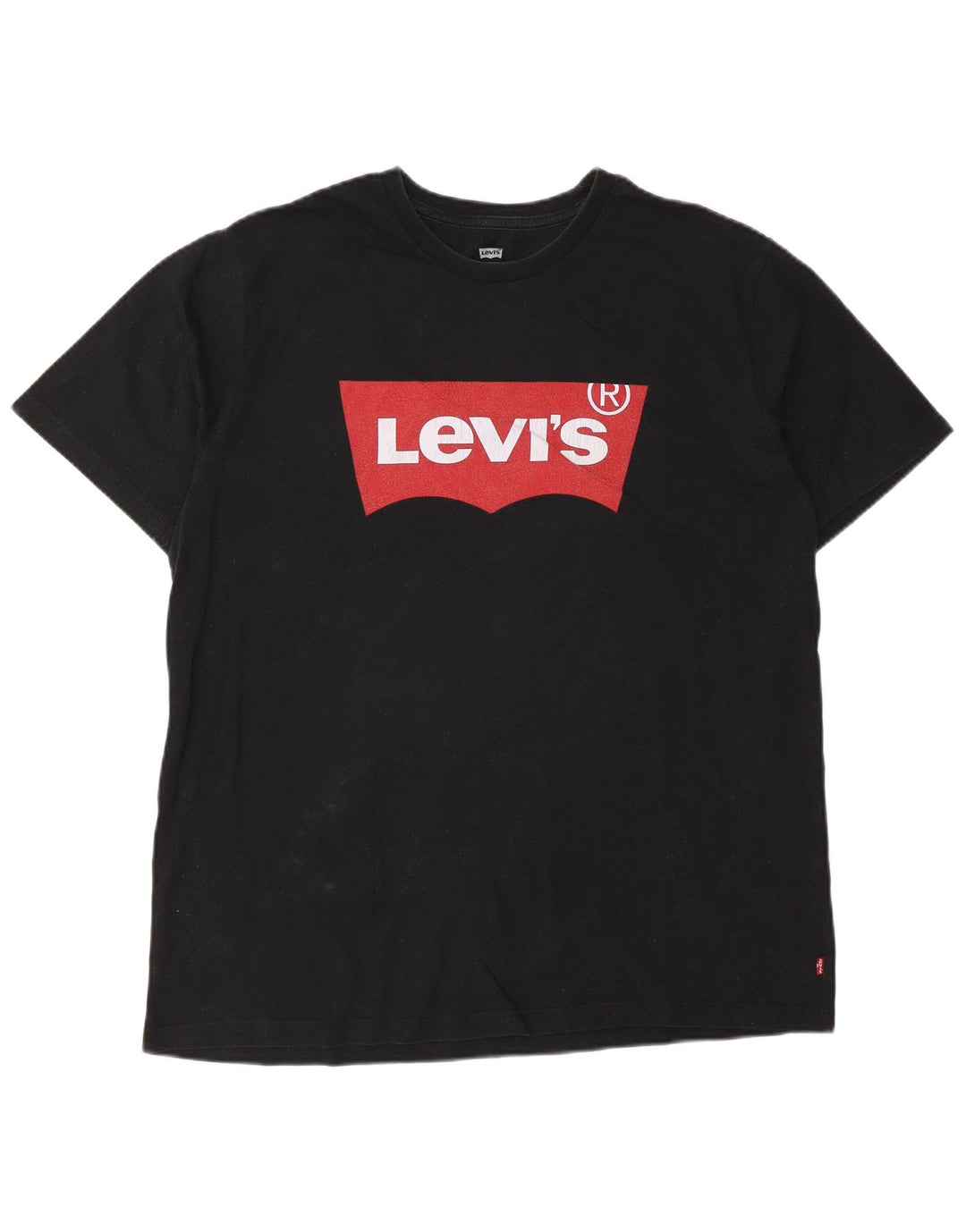 Levi's Herre grafisk T-shirt top XL sort bomuld