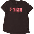 Puma Grafisk T-Shirt Top UK 14 Medium Sort Bomuld