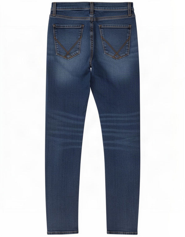 Roy Rogers Dame Slim Jeans W28 L26 Blue Cotton