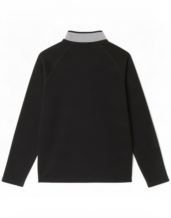 Gap herre lynlås hals fleece jumper medium sort polyester