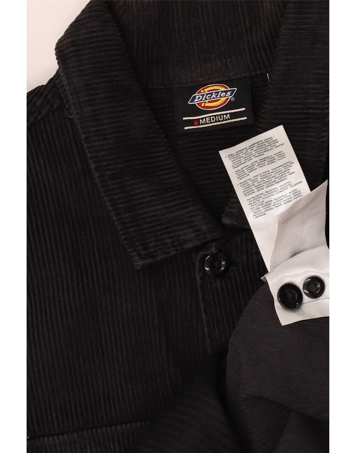 Dickies Herre Overshirt Corduroy Shirt Medium Navy Blue Bomuld