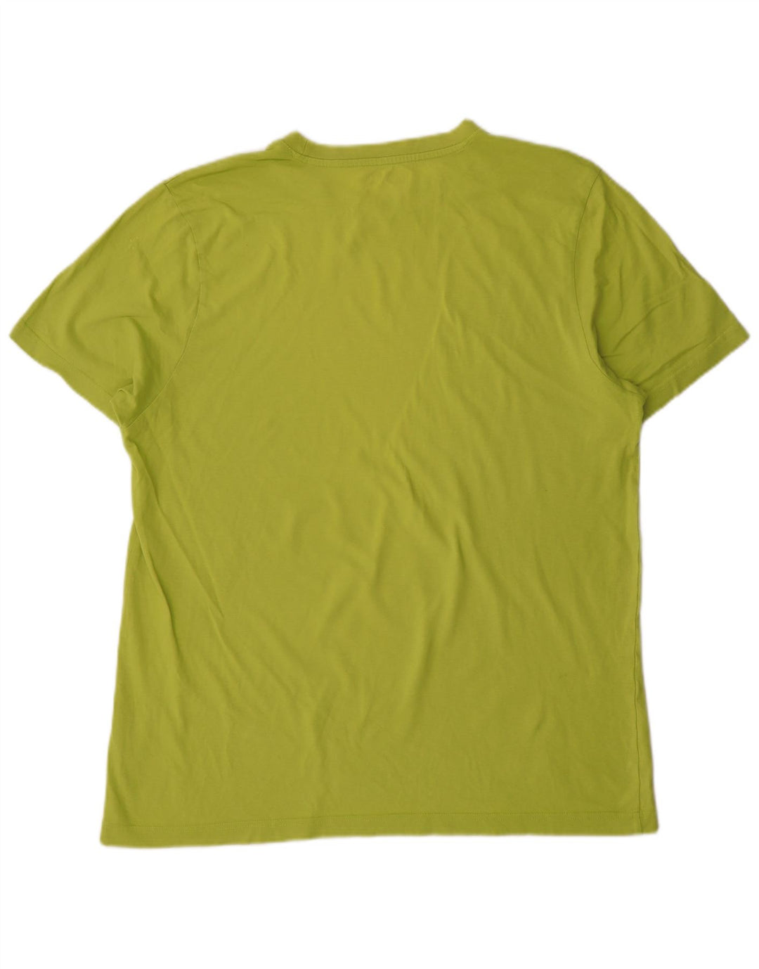 Kappa Herre T-Shirt Top XL Grøn Bomuld