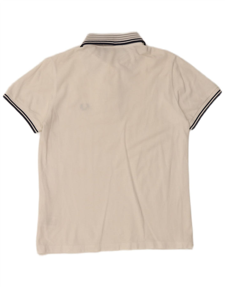 FRED PERRY Herre Special Edition Polo Shirt Lille hvid bomuld
