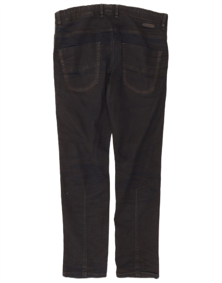 Diesel Dame Jegging Jeans W32 L31 Marineblå Bomuld
