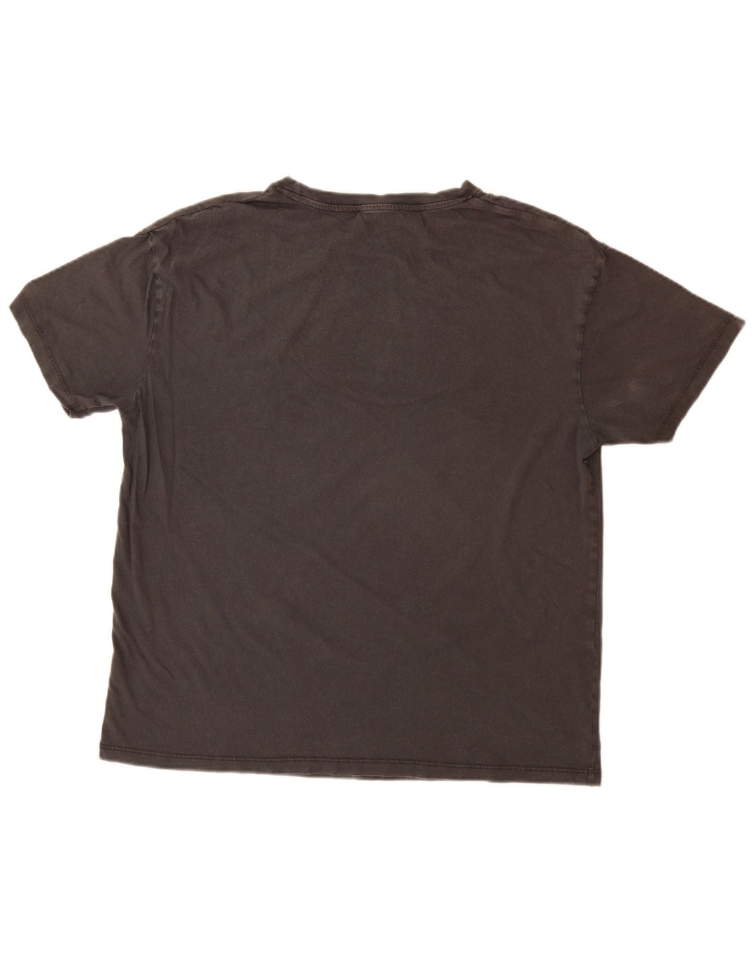 Pull & Bear Herre Guns & Roses Grafisk T-Shirt Top Stor Grå Bomuld