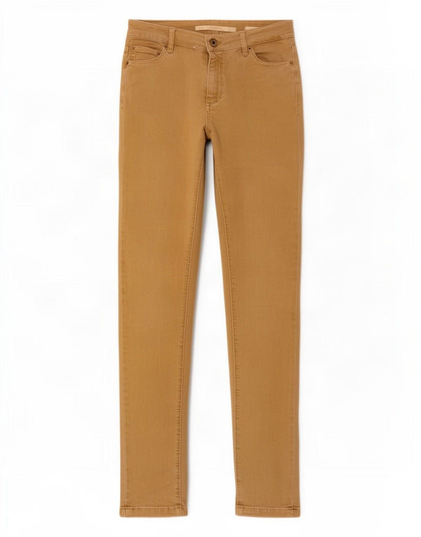 Zara Dame Slim Jeans EU 34 2XS W24 L29 Brun