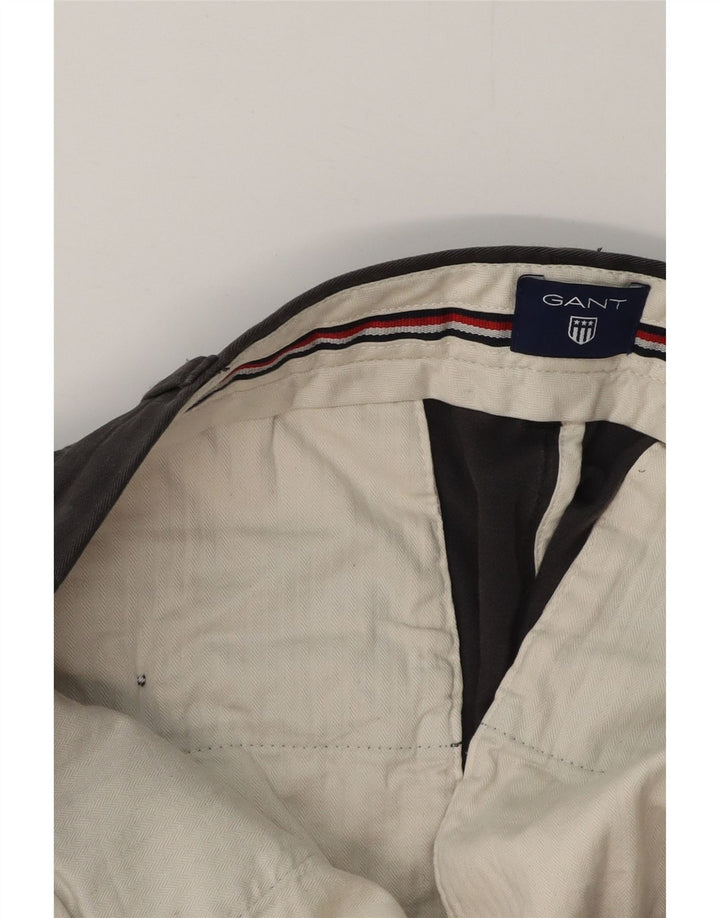 GANT Lige Chinobukser til mænd W40 L34 Grå