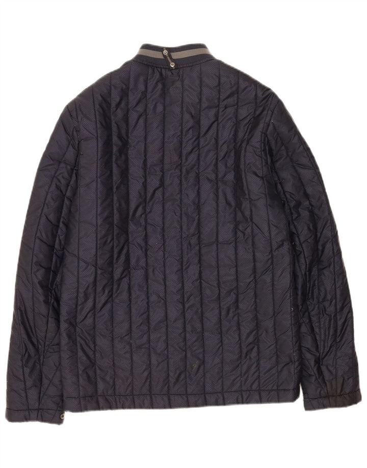 Ted Baker Dame Oversized Polstret Jakke Størrelse 2 Small Navy Blue