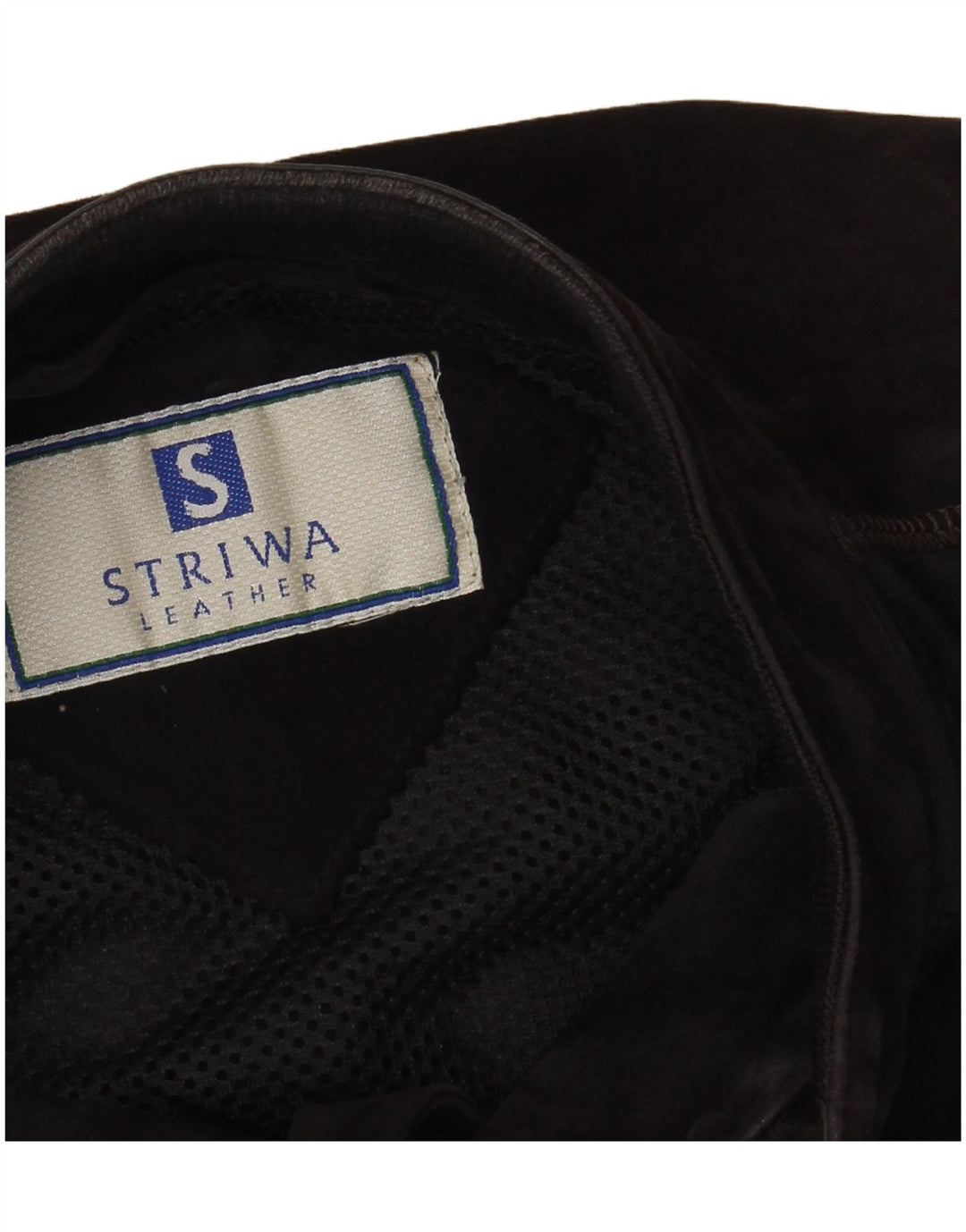 STRIWA Herre Ruskind Gilet UK 38 Medium Navy Blue Læder