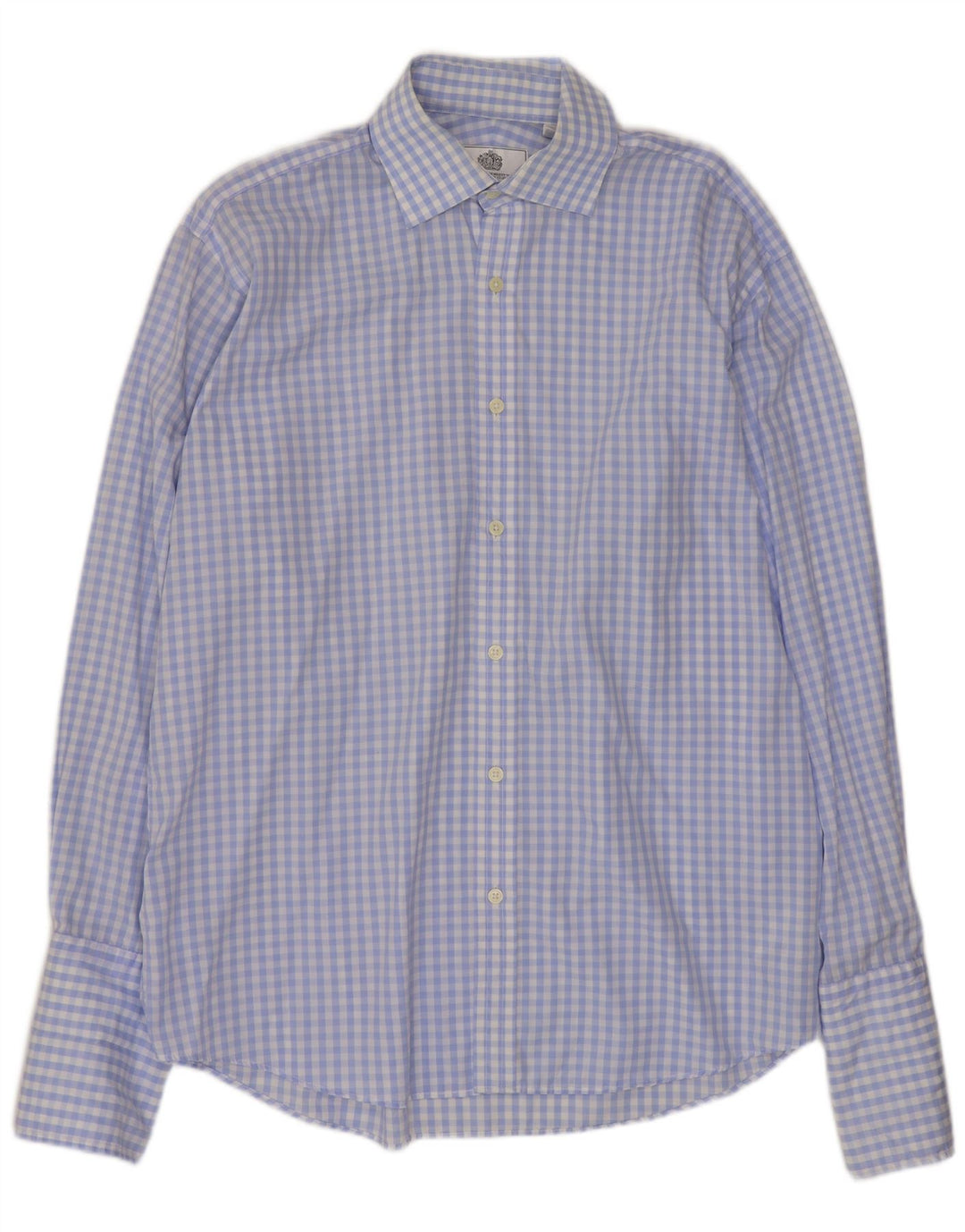 Van Heusen Herreskjorte str. 41 16 Large Blue Gingham Cotton