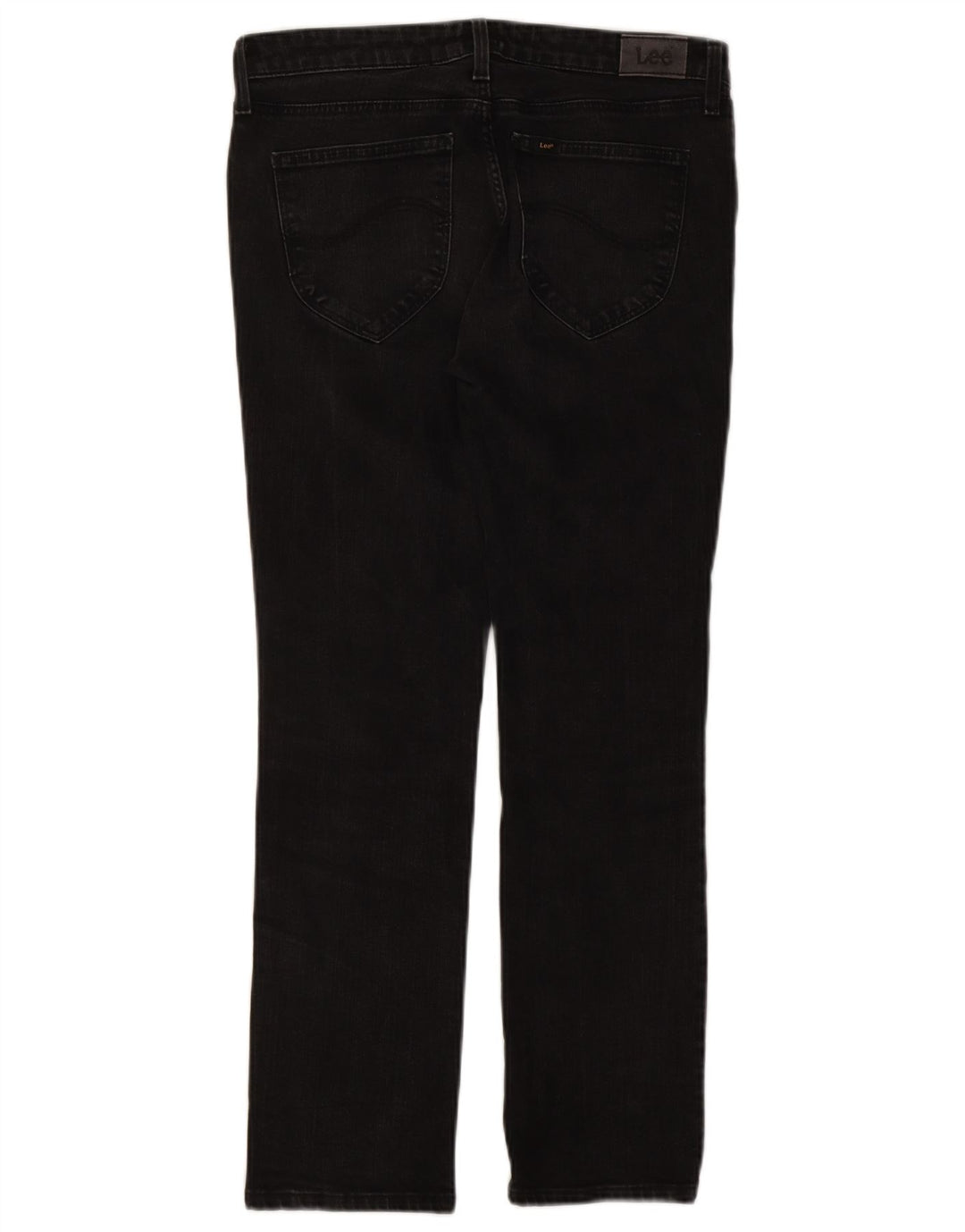 Lee Dame Marion Straight Jeans W30 L27 Sort Bomuld