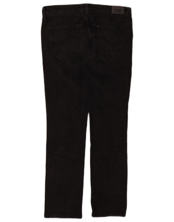Lee Dame Marion Straight Jeans W30 L27 Sort Bomuld