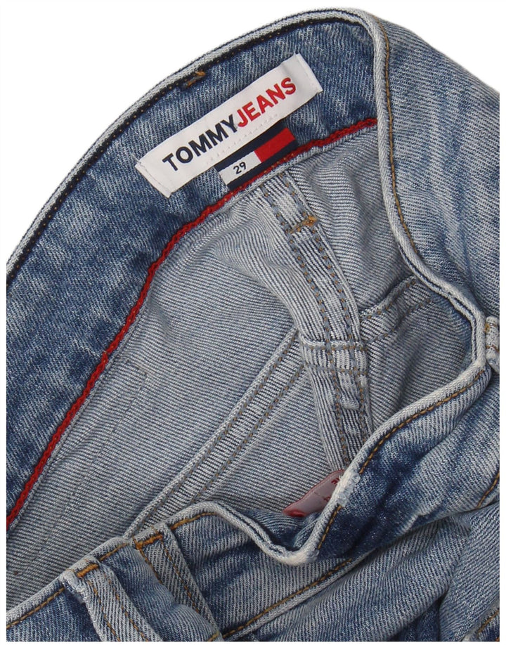 TOMMY HILFIGER Distressed denimshorts til mænd W29 Small Blue