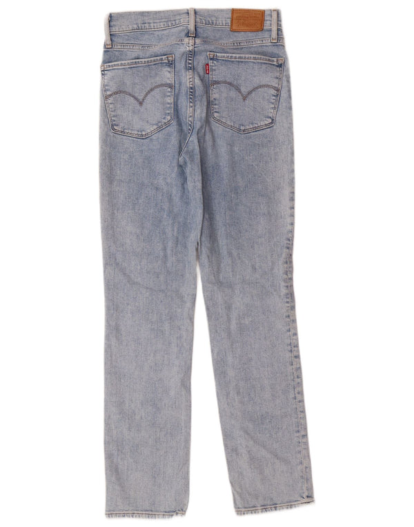 Levi's Womens 724 Højtaljede lige jeans W26 L28 Blå