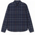 Rohan Womens Shirt UK 10 Small Navy Blue Plaid Polyester