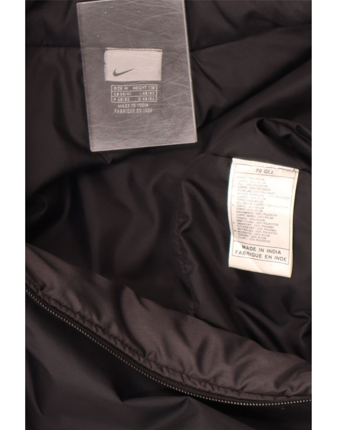 Nike Herre Windbreaker Jakke Medium Sort Nylon