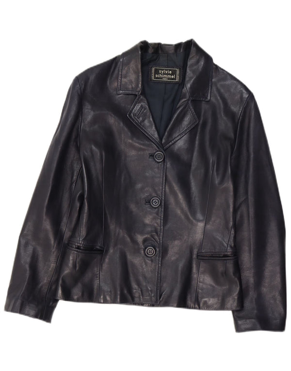 Sylvie Schimmel Dame 3-knaps blazerjakke EU 38 Medium Sort