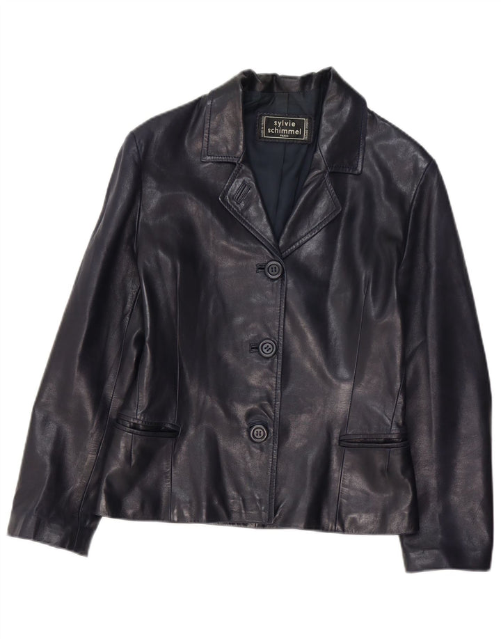 Sylvie Schimmel Dame 3-knaps blazerjakke EU 38 Medium Sort