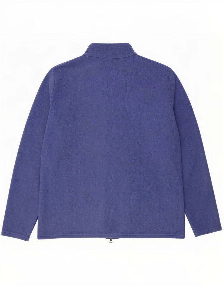 Marks & Spencer Fleecejakke til kvinder UK 16 Large Blue