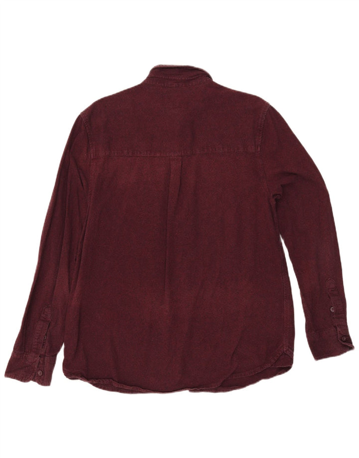 Mountain Warehouse Herre Flanellskjorte Stor Bourgogne Bomuld