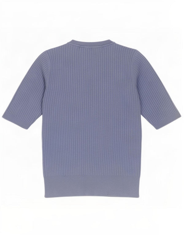 Marks & Spencer Dame sweater med rund hals DK 8 Lille blå