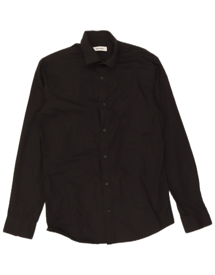 Jack & Jones herreskjorte lille sort bomuld