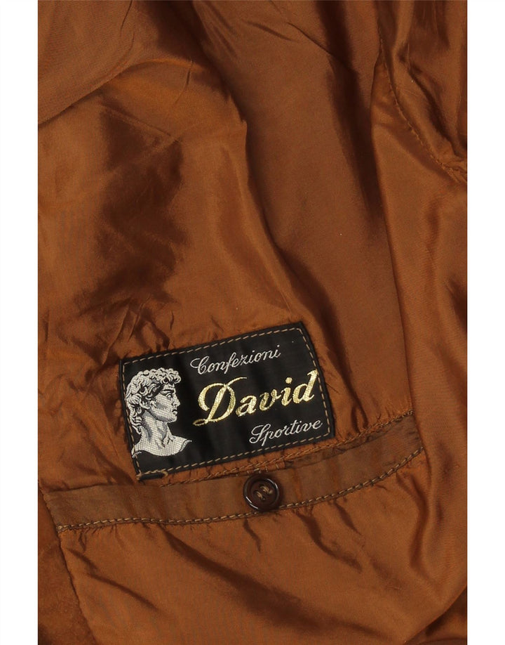 Vintage herre ruskindsjakke UK 42 XL Brun