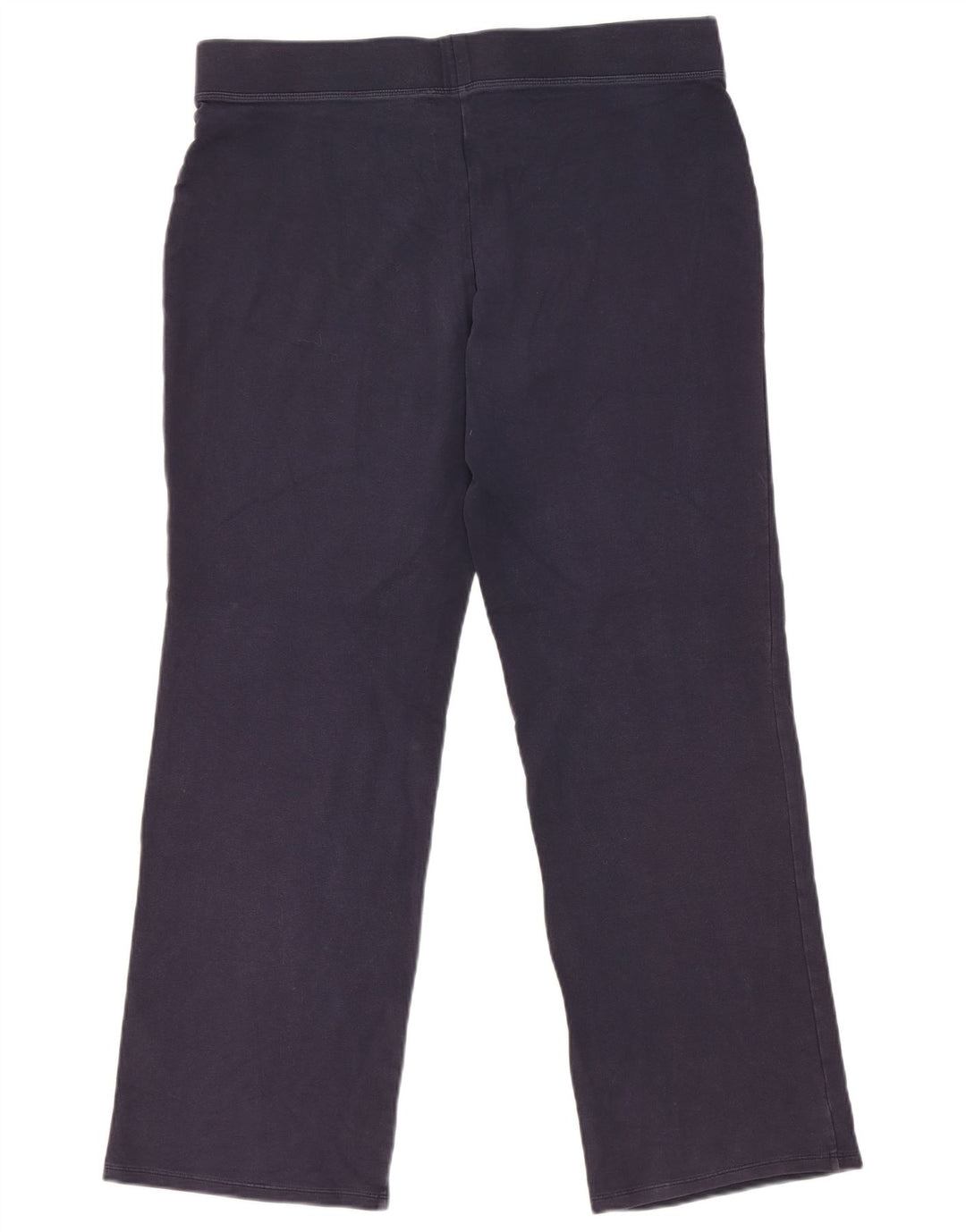 Marks & Spencer Womens Leggings UK 16 Large Navy Blue Cotton
