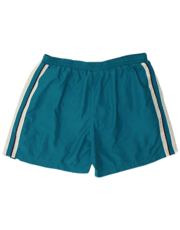 Umbro Badeshorts til mænd XL Blå Colourblock Polyester
