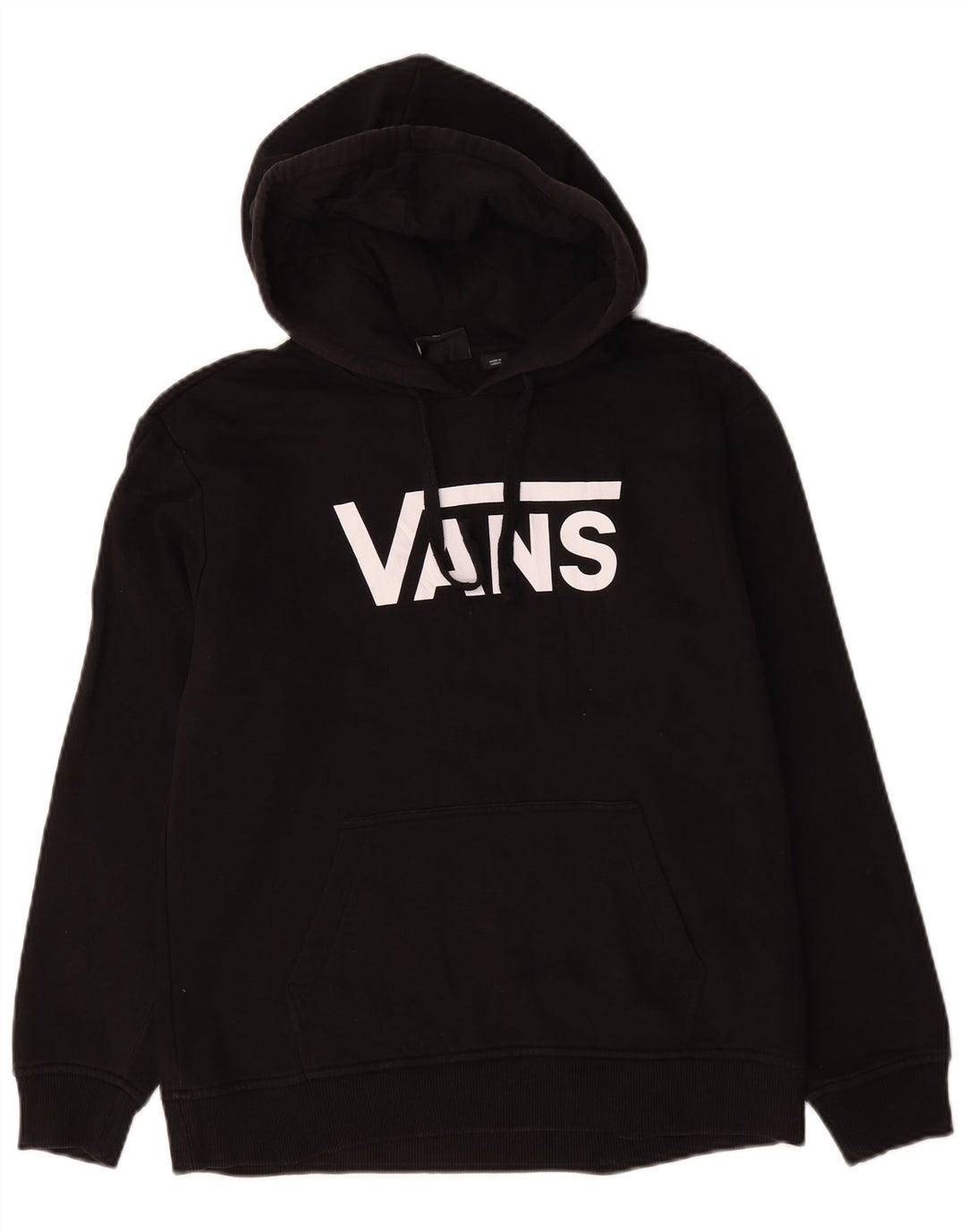 Vans Grafisk hættetrøje til mænd mellem sort bomuld