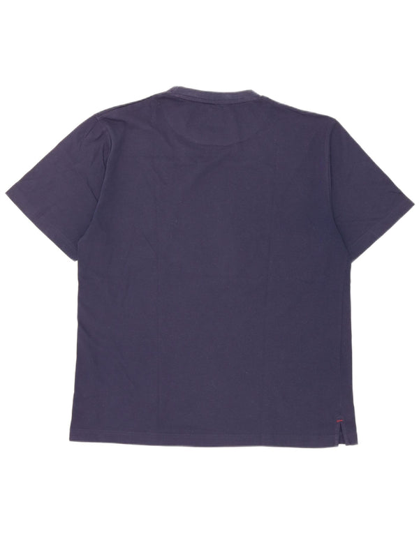 Colmar Herre T-Shirt Top XL Marineblå Bomuld