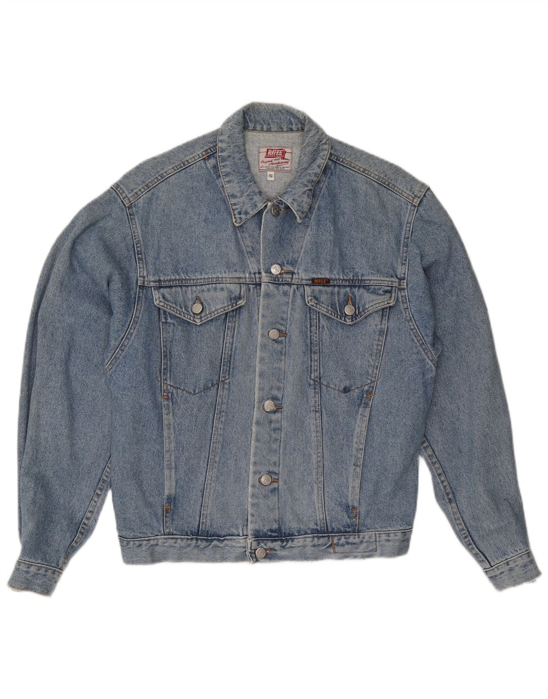 Rifle Herre denimjakke UK 36 Small Blue