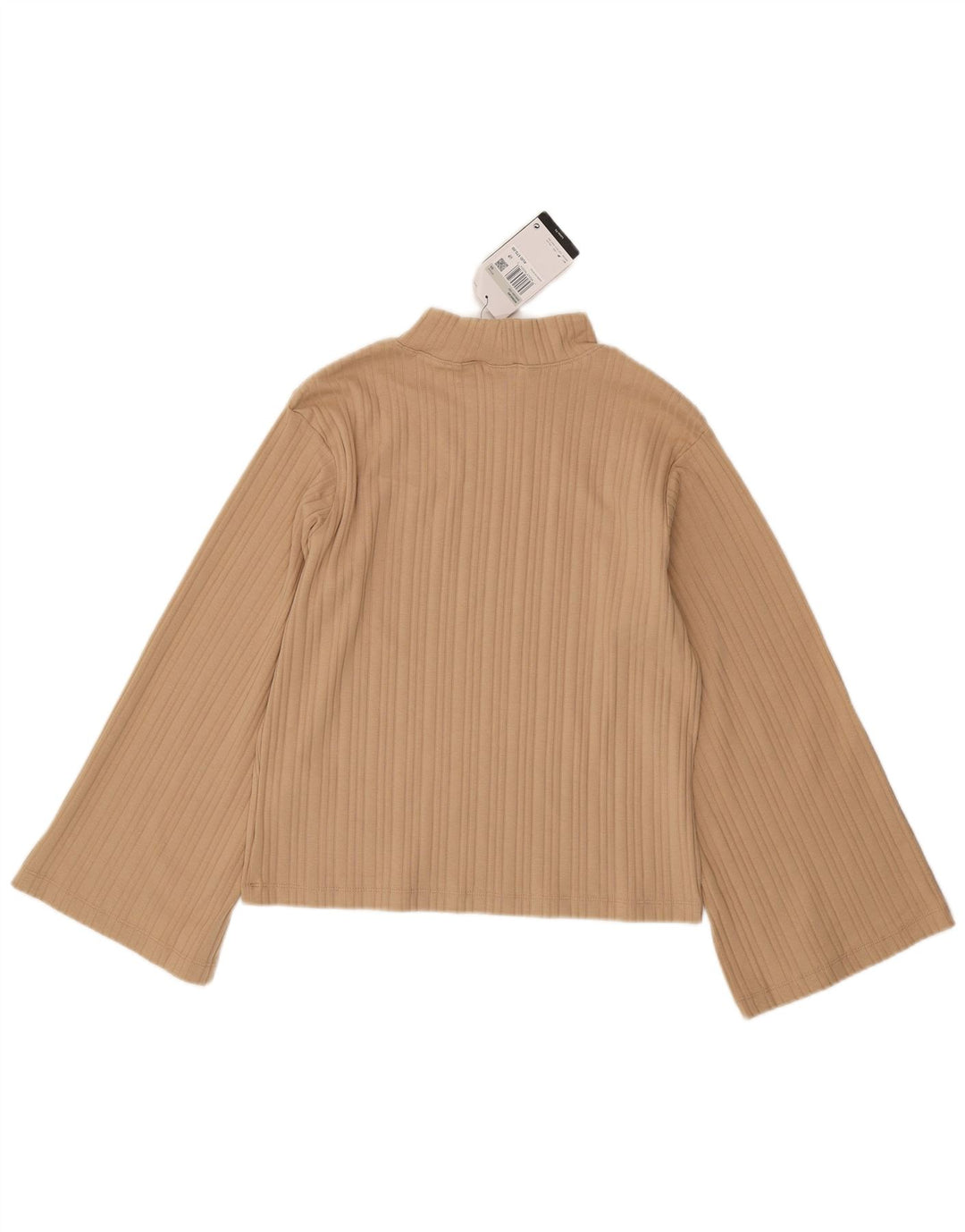 Nike Dametop Langærmet UK 6 XS Beige Bomuld