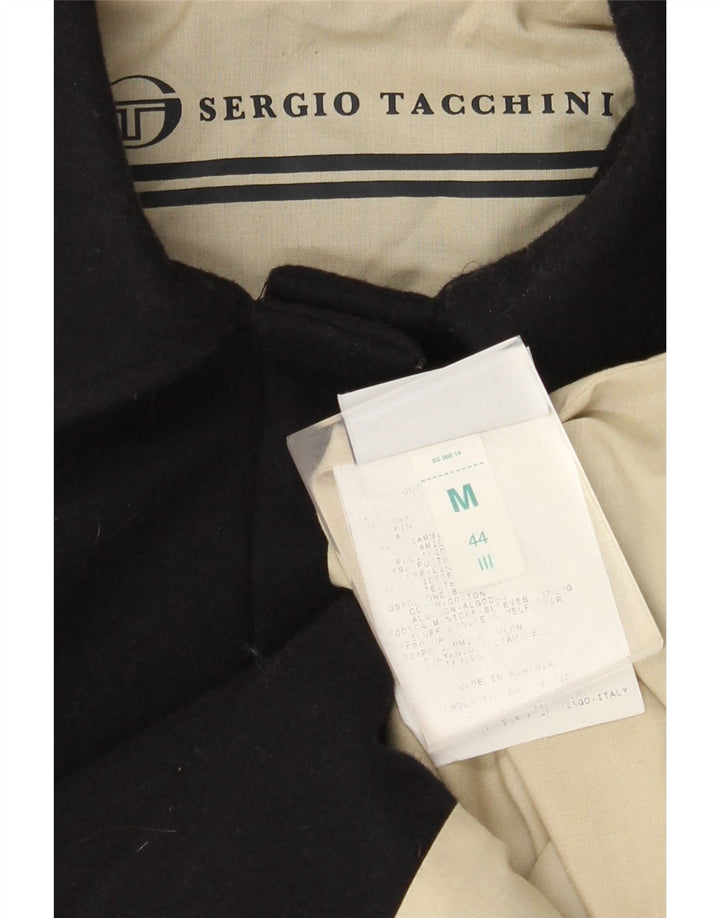 Sergio Tacchini Dame Overfrakke IT 44 Medium Navy Blue