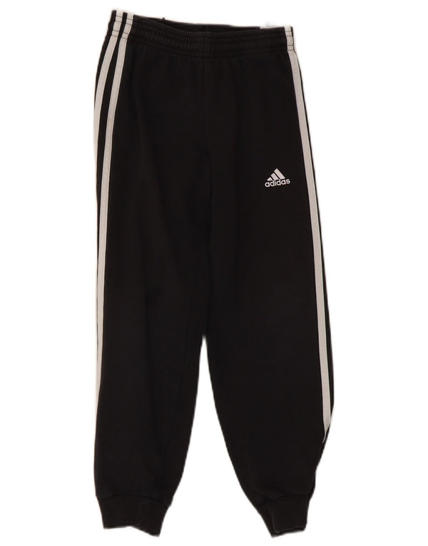 Adidas Drenge Træningsdragt Bukser Joggers 6-7 År Sort Bomuld