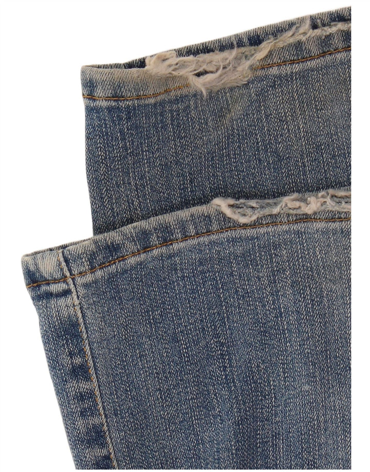 Wrangler Dame Bootcut Jeans W30 L30 Blå Bomuld