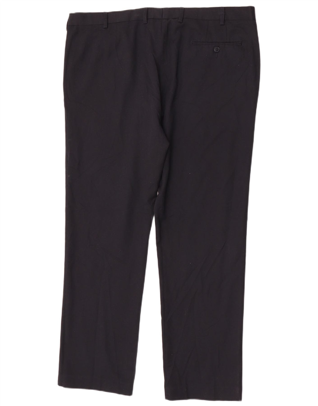 Marks & Spencer Herre Regular Fit Suit Bukser W42 L31 Marineblå polyester