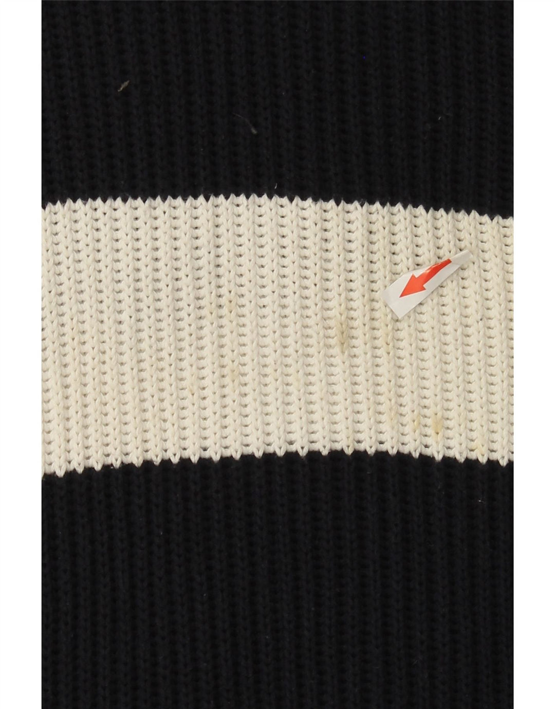 French Connection Herre Turtle Neck Jumper Sweater Medium Navyblå stribet