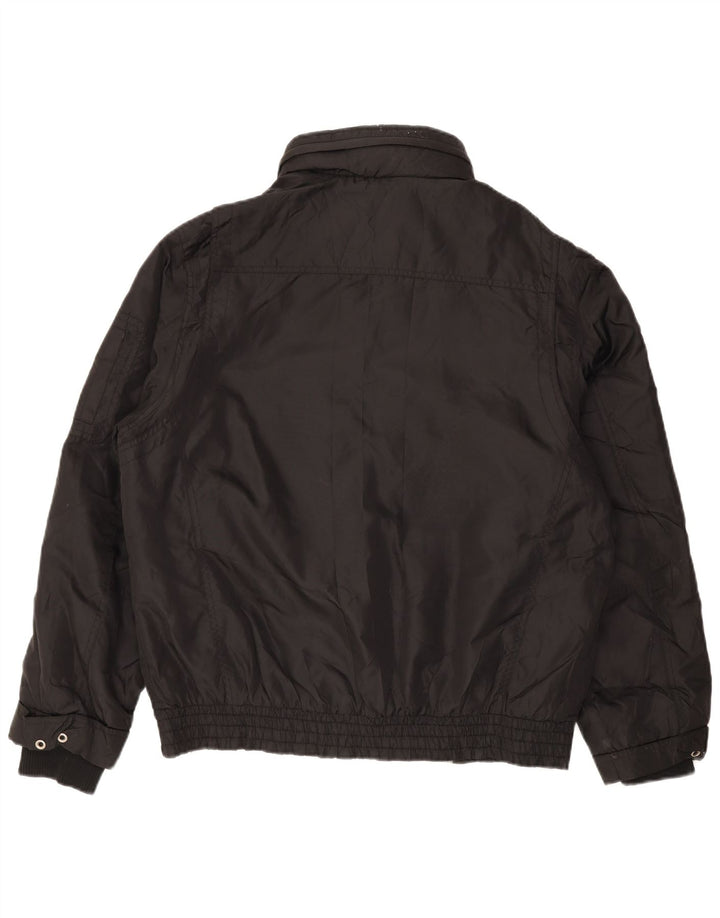 Zara Herre Windbreaker Jacket UK 42 XL Sort