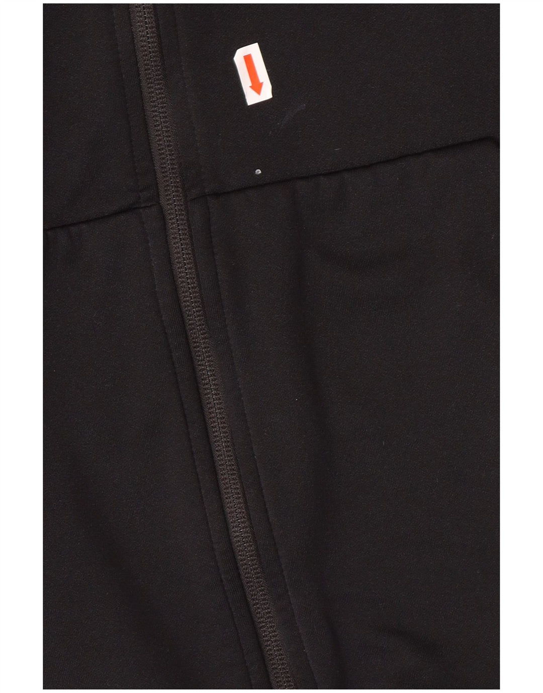 NIKE Herre Dri Fit Hættetrøje med lynlås, medium sort polyester