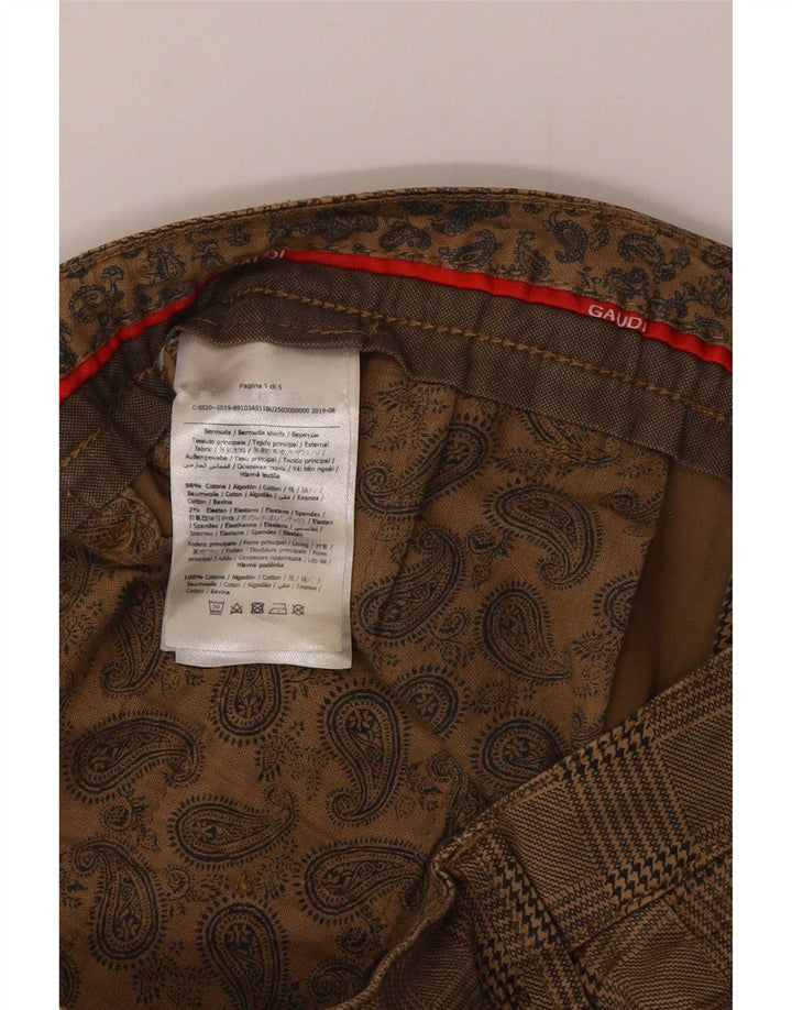 Gaudi Herre Dakota Chino Shorts W32 Medium brun ternet bomuld