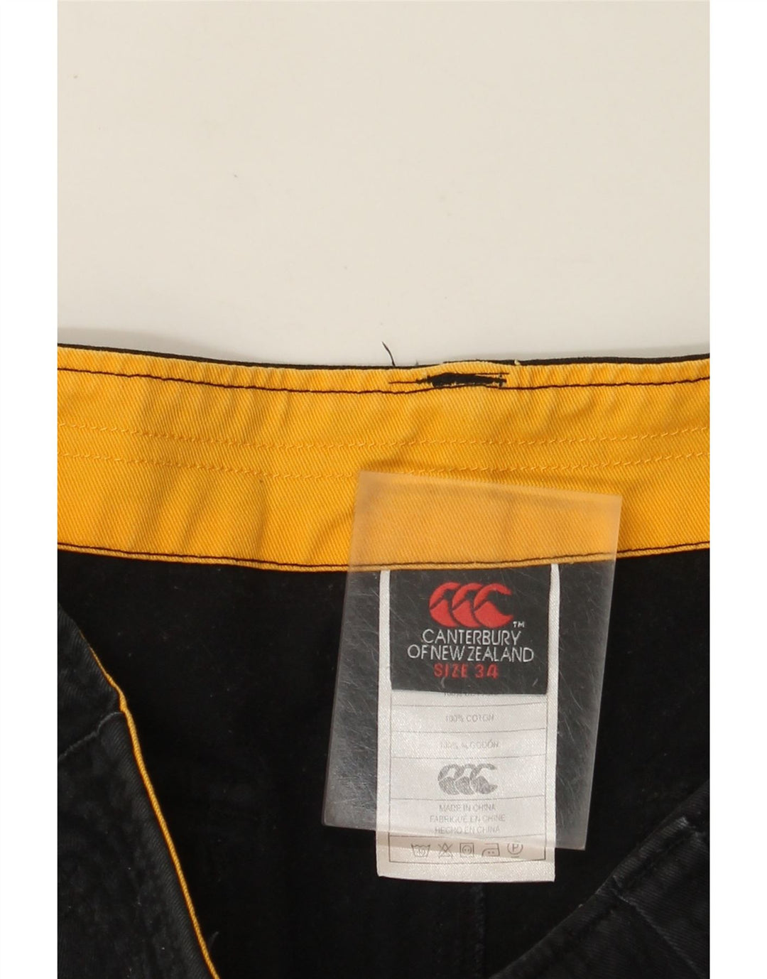 Canterbury Herre Cargo Shorts W34 store marineblå bomuld