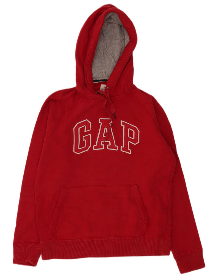 Gap Herre grafisk hættetrøje Jumper Medium Rød Bomuld