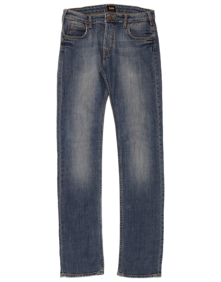 Lee Dame Powell Slim Jeans W30 L34 Blå Bomuld
